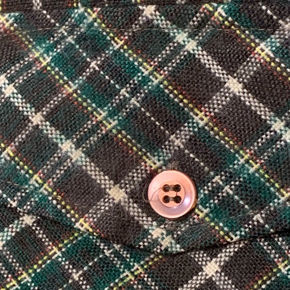 Outback Rider Mens Plaid Western Shirt Size Small Long Sleeve Double Pockets - Picture 3 of 6